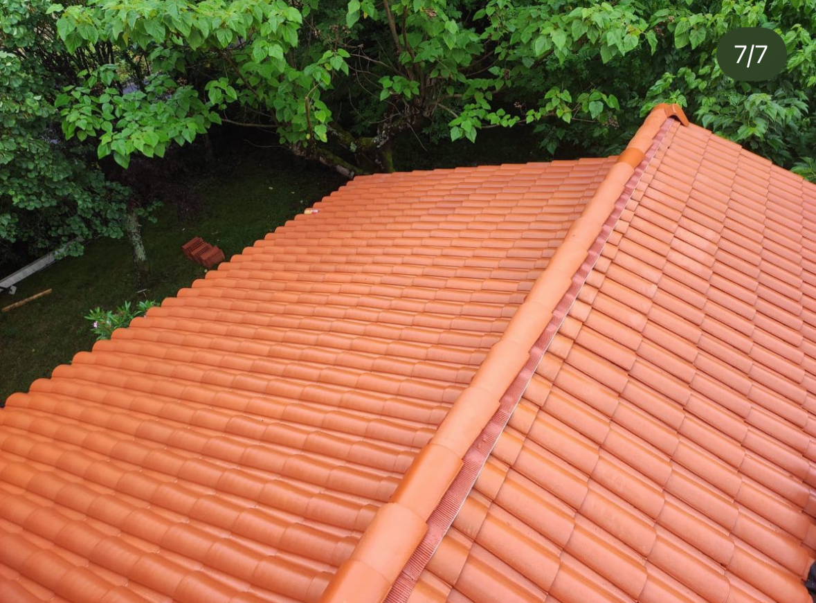 Après changement de couverture toiture